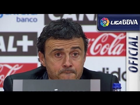 Rueda de Prensa de Luis Enrique tras el Celta de Vigo (2-1) Valencia CF - HD