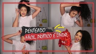 TA ATRASADA? PENTEADO FÁCIL P/ VOLTA AS AULAS