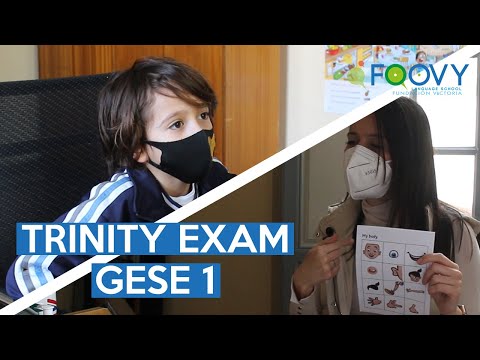 TRINITY EXAM | GESE 1 | Foovy Language School