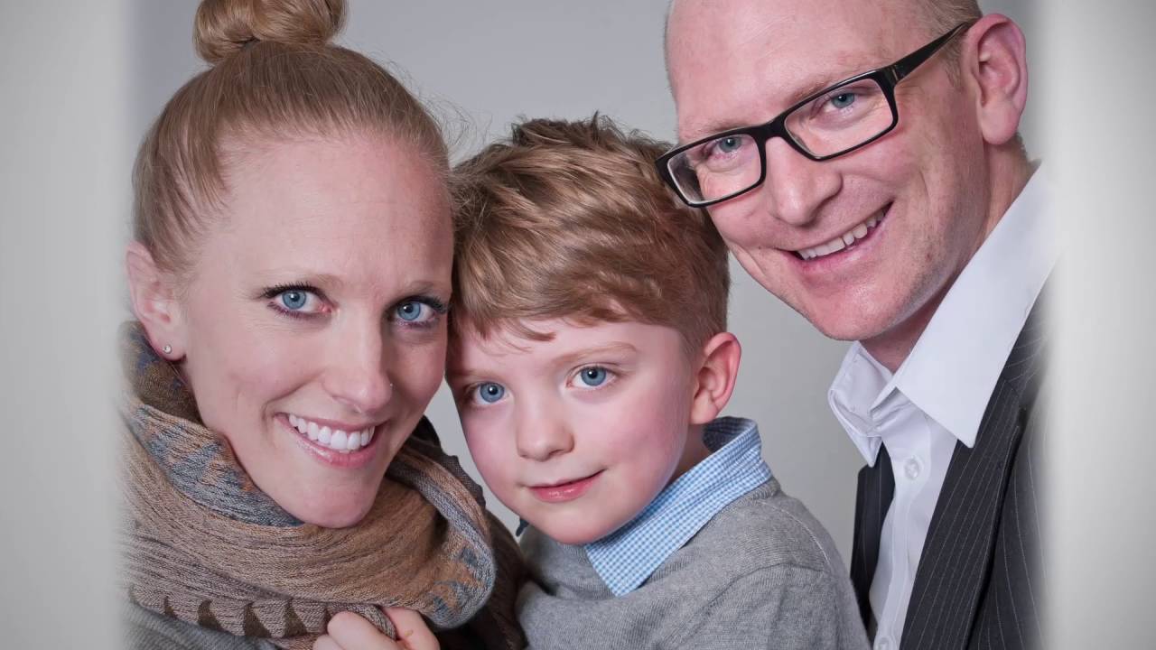 Richie with his mom and dad