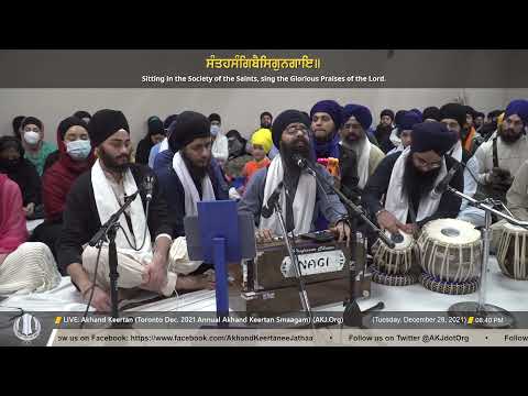059 Bhai Rajbir Singh Jee Amritsar Tuesday Evening Toronto Dec 2021 Annual Akhand Keertan Smaagam