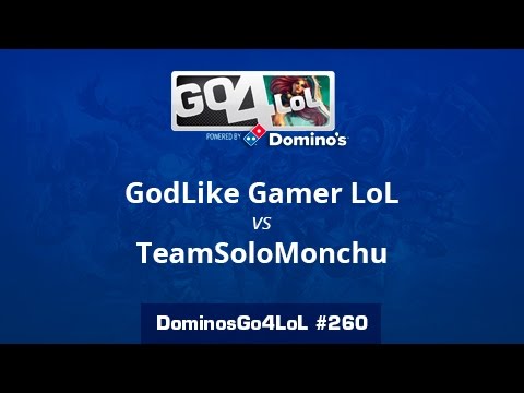GodLike Gamer LoL vs. TeamSoloMonchu - Octavos - Domino’s Go4LoL #260