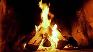 10 HOURS of Relaxing Fireplace Sound - Stress Relief, Meditation & Peaceful Deep Sleep