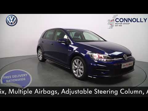 CMG VW BALLINA191MO435 VW GOLF RLINE *DEMO*  1 6TDI 115BHP,MANUAL,BLUE