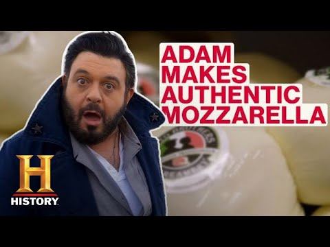 Modern Marvels: Adam Richman Makes Authentic Mozzarella (Season 18) | History