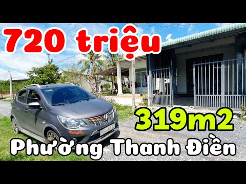 Bán nhà đất 319m2 giá 720 triệu ở phường Thanh Điền Tây Ninh cách đường nhựa 60m TPHCM 80km