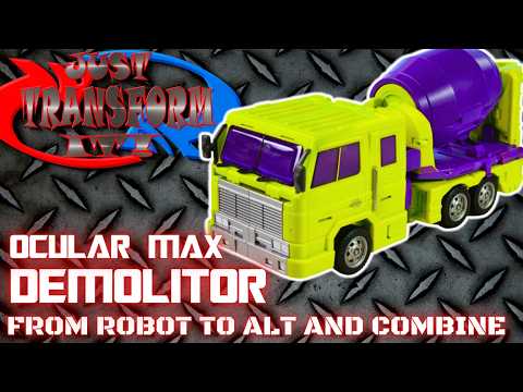 JUST TRANSFORM IT!: Ocular Max Demolitor (Mixmaster)