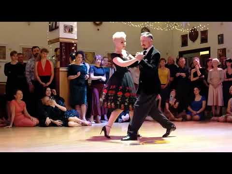 Dana Sakimova and Raul Santana (Chile). 03.01.2023. Milonga. part 3..