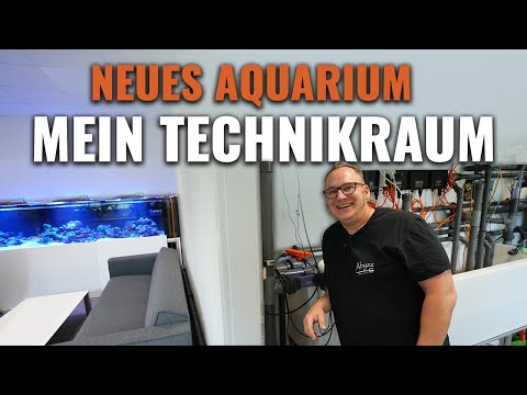 ÜBERTRIEBEN?! - Alex zeigt seinen TECHNIKRAUM vom neuen Aquarium