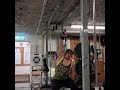 45kg One-Arm Overhead Triceps Press 5 reps
