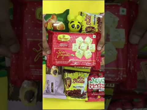 haldiram soan papdi pack|good day|mentos|fun box review|candy candy|5 star chocolate|candy review|ch