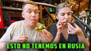 MIS AMIGOS PRUEBAN LA COMIDA MEXICANA POR PRIMERA VEZ 🇲🇽