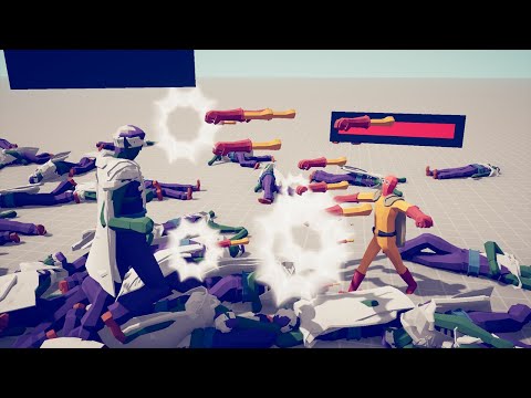 ONE PUNCH MAN vs DRAGON BALL UNITS #1 - TABS - Totally Accurate Battle Simulator