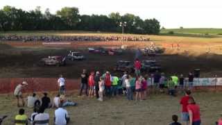 preview picture of video 'Demolition Derby Stock - 2013 Wyandotte County Fair 2 of 4'