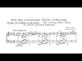 Franz Liszt: Hymne de l’enfant à son réveil S.173/6 from "Harmonies poétiques et religieuses"