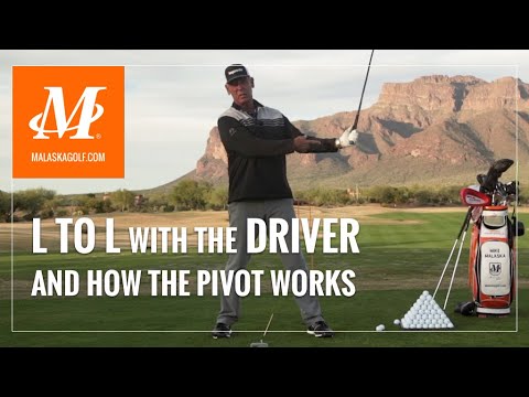 Malaska Golf // L to L with the Driver - How the Pivot Works