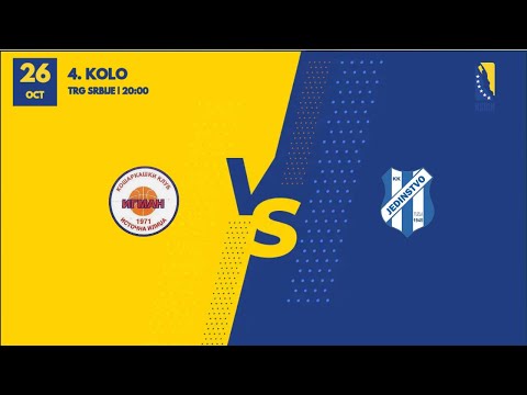 KK Igman vs KK Jedinstvo  | 4. kolo | KSBIH | 2025/2026