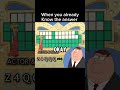 Family guy wheel of fortune #bestmoments #funny #random #fyp #peter #win #wheeloffortune #lucky