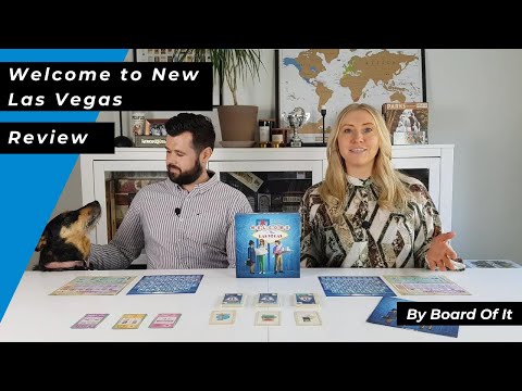 Welcome to New Las Vegas Review: A Flip N' Write With Glitz and Glamour