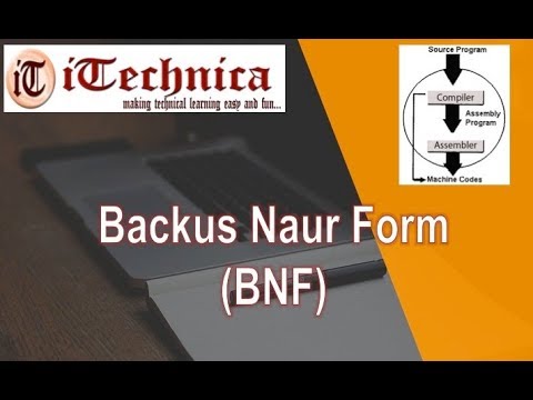 22. BNF (BACKUS NAUR FORM)