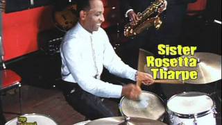 Drummer : Cozy Cole in "L'Aventure du Jazz"