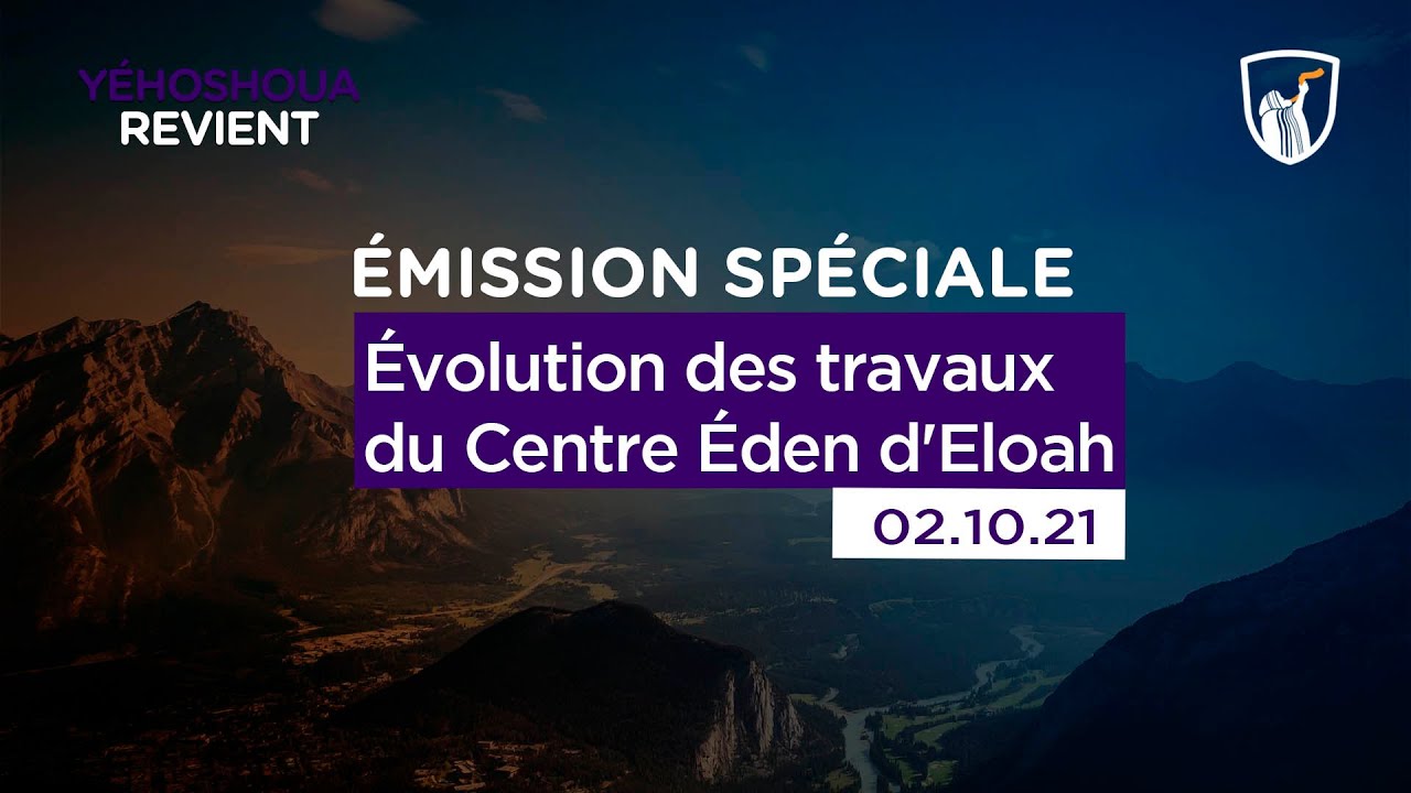 Thumbnail of video: Évolution des travaux du Centre Éden d'Eloah