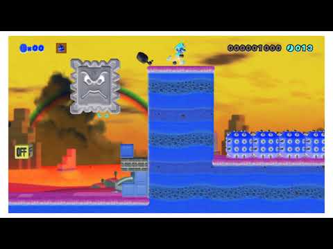 Playing Super Mario Maker 2 With Invert Colours (New Mario Maker 2 Courses #4)