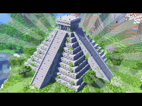 How To Build a MAYA TEMPLE in Minecraft (CREATIVE BUILDING)