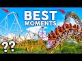 The BEST Roller Coaster Moments In The WORLD