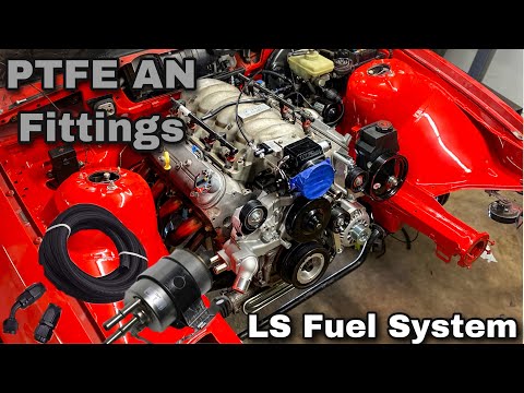 LS Swap Fuel System - Evil Energy PTFE AN Hose & Corvette Fuel Filter - LS1 E36 Swap Pt. 12
