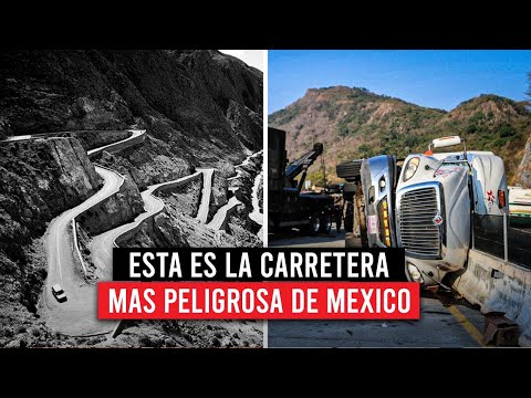 Asi es la carretera mas peligrosa de México.