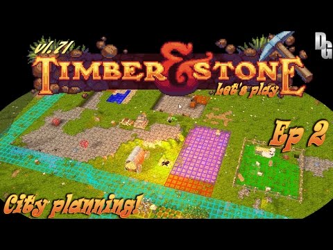 Timber and Stone v.171 ► Let's play Episode 2 - First Goblin arrives for a Meet and Eat!