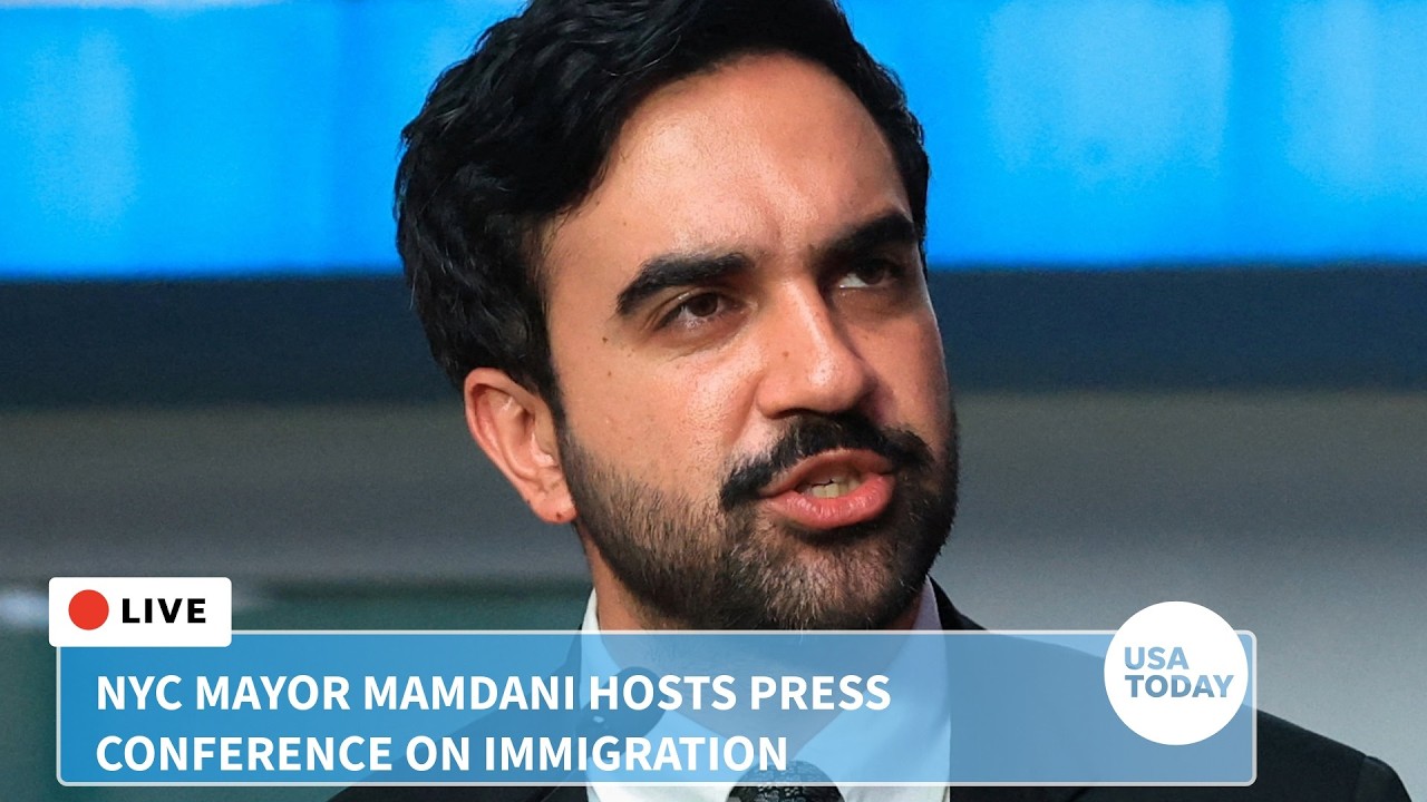 Live: NYC mayor Zohran Mamdani host press conference on major immigration announcement