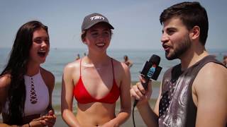 Asking BEACH GIRLS Sports Trivia Questions