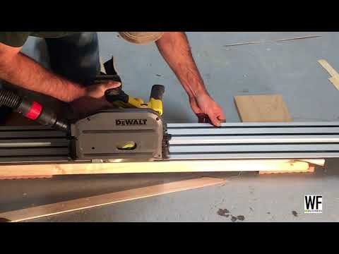 WFB Tool Time: Nate Sitz Runs the DeWalt Cordless Flexvolt 60V Max 6 1/2-Inch Track Saw (DCS520)