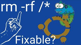 rm -rf ubuntu... fixable?