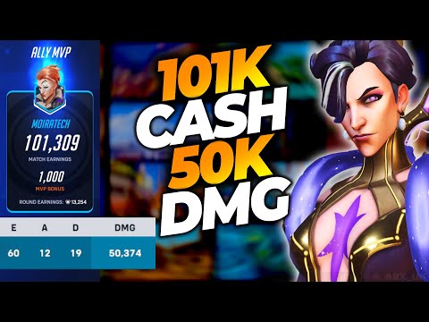 Legend Moira vs HIGH RANKED Pharah + Mercy Stack | Overwatch 2 Stadium