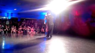 Javier Rodriguez y Noelia Barsi en el Palais de Glace 11-12-2014