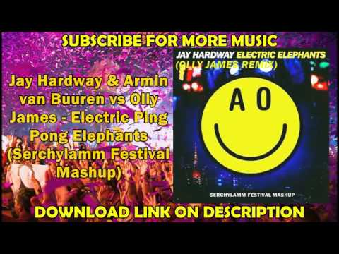 Jay Hardway & AvB vs Olly James - Electric Ping Pong Elephants (SERGEIV Festival Mashup)