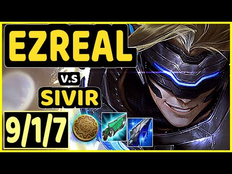 NOMANZ (EZREAL) vs SIVIR - 9/1/7 KDA BOTTOM ADC CHALLENGER GAMEPLAY - EUW