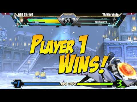 UMVC3 AGE ChrisG vs TA Marvisto - Big Two #57 Tournament