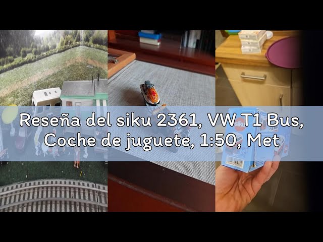 Vídeo relacionado con siku 1617, Autobús articulado, Metal/Plástico, Rojo, Versátil, Vehículo de juguete para niños