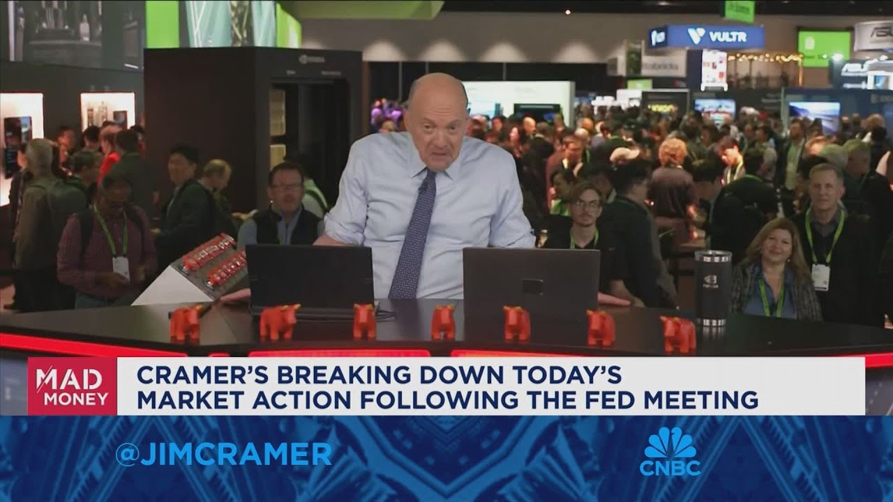 Jim Cramer dissects Fed Chair Powell's comments and March's Fed decision