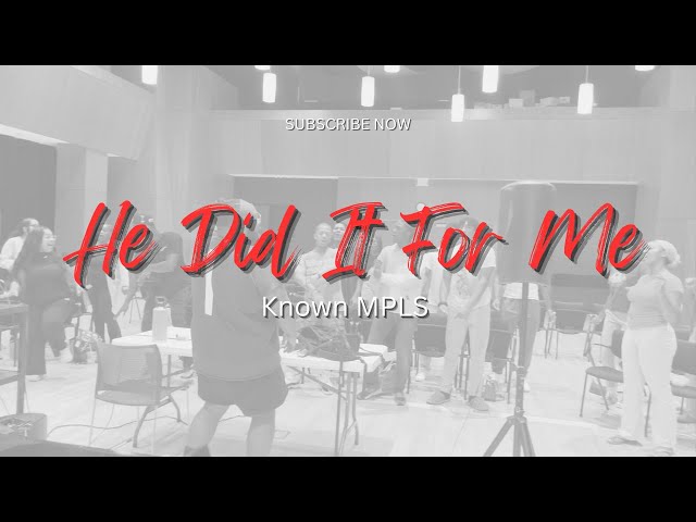 Known MPLS Rehearsal | “He Did It For Me”