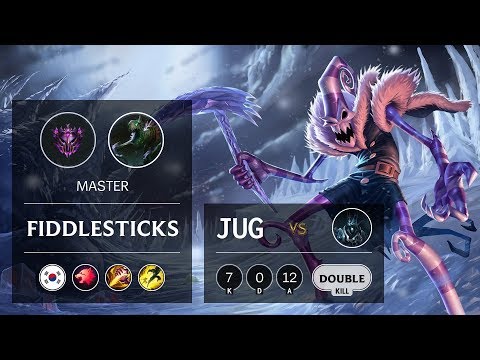 Fiddlesticks Jungle vs Karthus - KR Master Patch 9.13