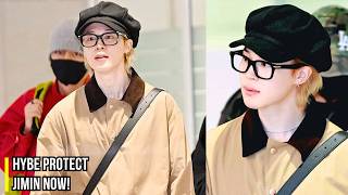¡Qué locura! Jimin sufrió un incidente de seguridad en el aeropuerto a pesar de haber llegado rec...