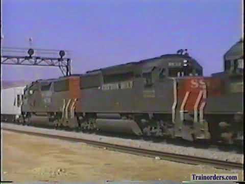 Classic Railroad Series 782 - SP at Redlands, CA Sept 3, 1991.