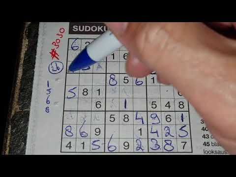 (#3030) Double Thirty! Medium Sudoku puzzle. 07-01-2021 (No Additional today)