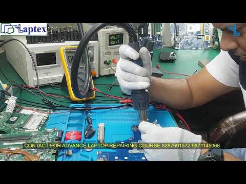 Dell 15 Laptop Power On But No display in Hindi PLTRST signal missing Laptop Repair Course Laptex