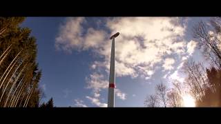 preview picture of video 'Windpark Zöschingen stand 30.12.2012'